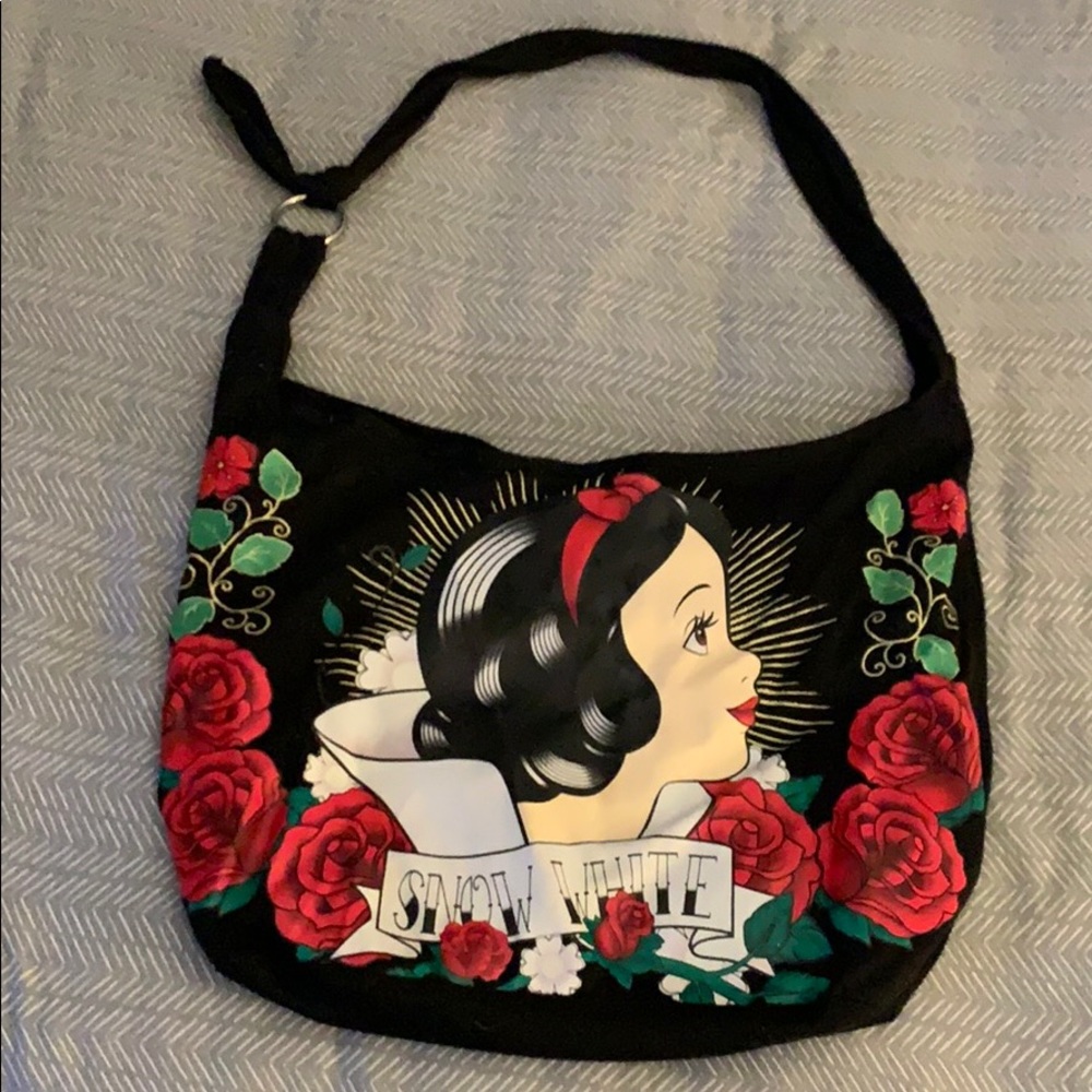 Snow White Hot Topic hobo crossbody